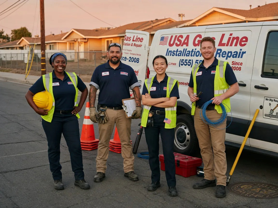Gas Line Installation company in Rockwell, NC